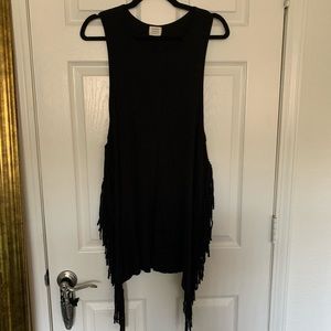 Honey Punch Fringe Mini Dress